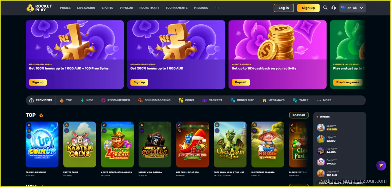 Rocketplay Casino NZ: Online Games, Bonuses and Player Guide